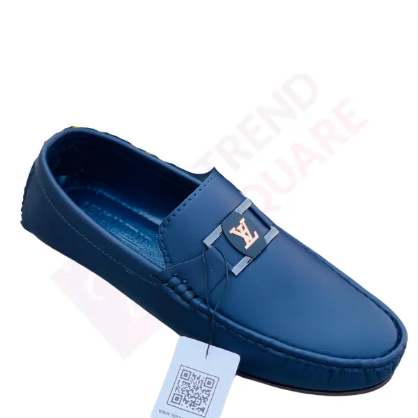 Crafted for Confidence: Elite Velvet & Leather Loafers