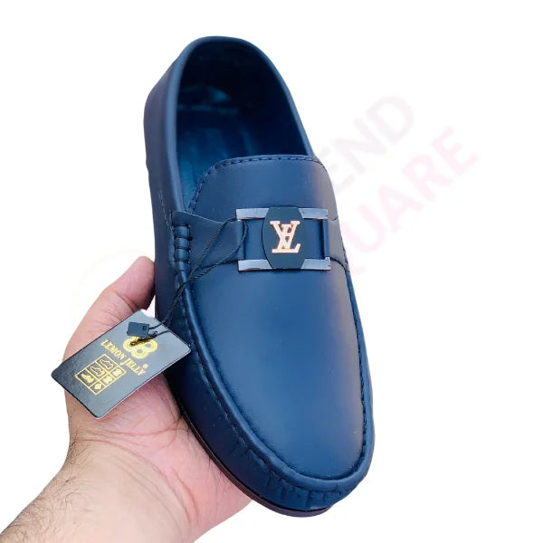 Crafted for Confidence: Elite Velvet & Leather Loafers